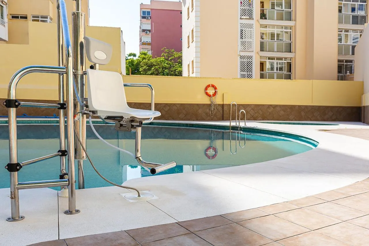 Appartement Ver417 - Reformado, Wifi, Vistas Al Mar, Piscina, Playa A 600 Metros, Centro A 300 Metros Torremolinos Spanje